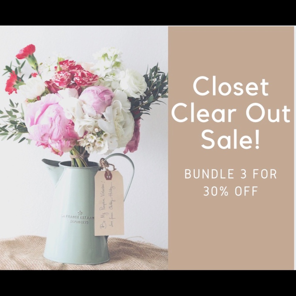 SALE- 3 for 30% off